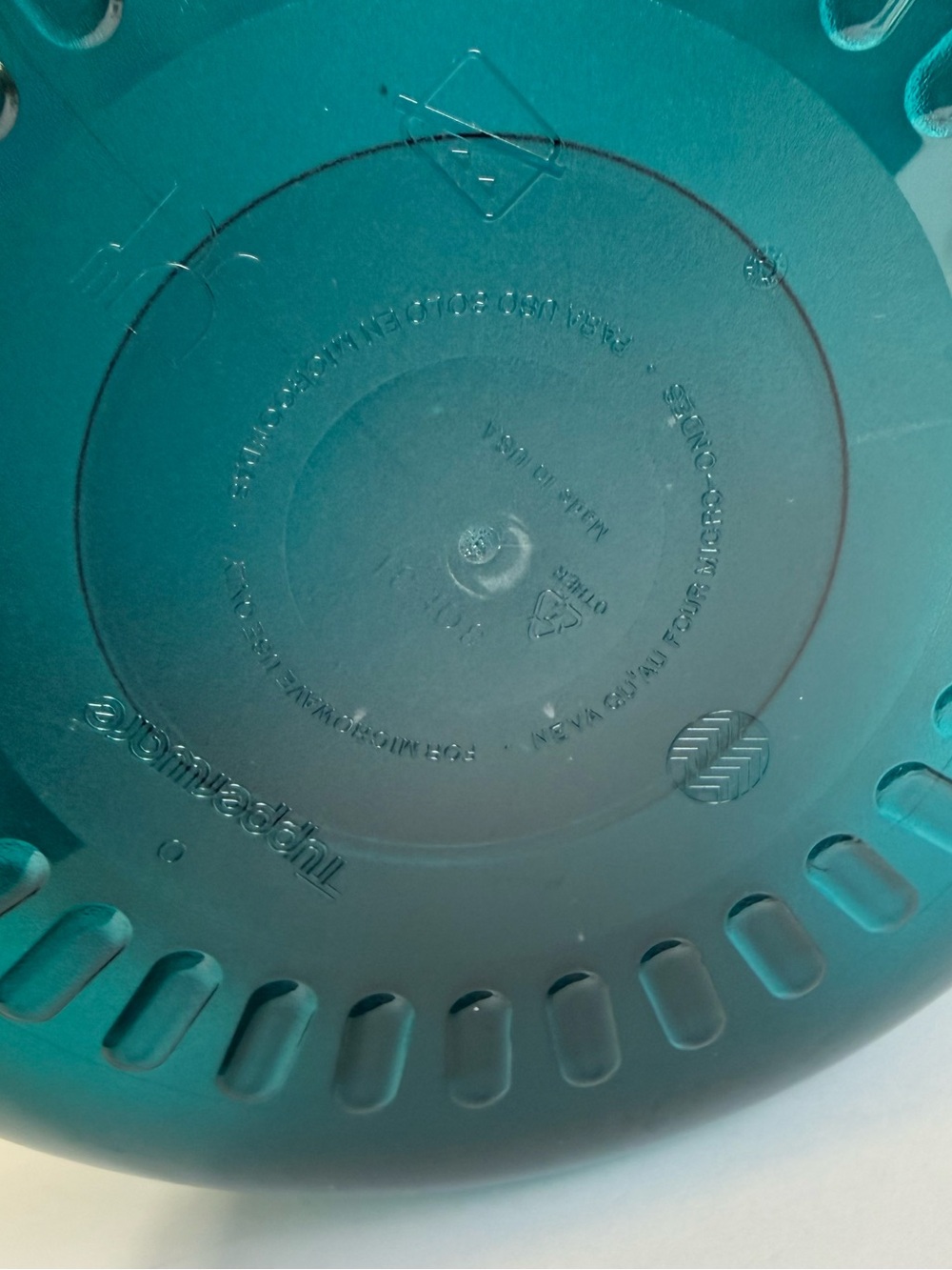 NWOT Tupperware TupperWave Stack Cooker 7-Pc Set Teal Blue - Picture 5 of 5